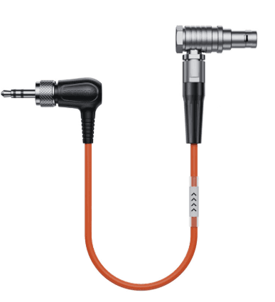 Saramonic SR-TRS-C08 Locking 3.5mm TRS to Right-Angle 9-Pin LEMO Male Timecode Cable