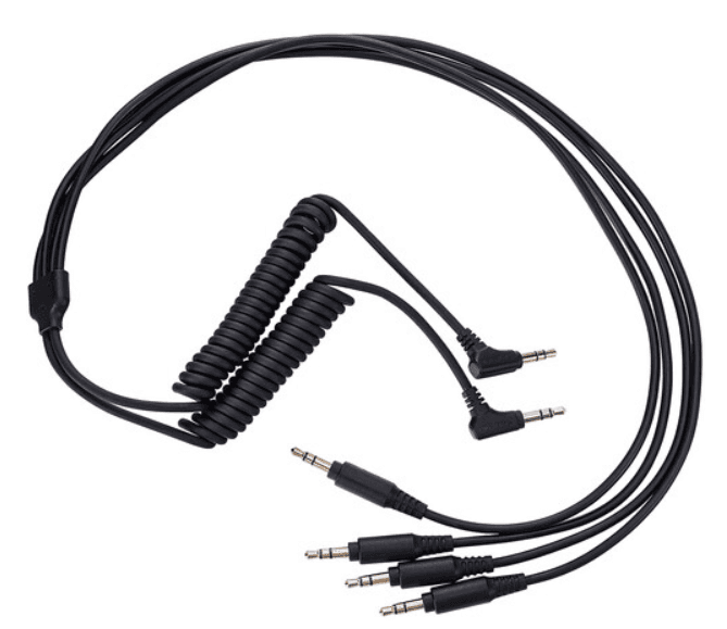 Saramonic 2x 3.5mm to 4x 3.5mm TRS Splitter for Blink 500 Pro B8