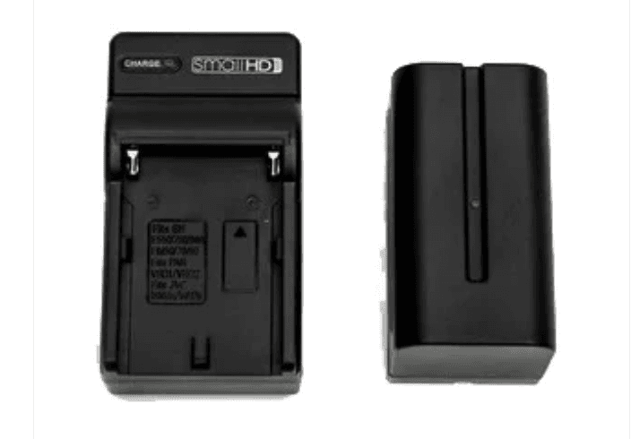 SmallHD L-Series Battery Kit with Interchangeable AC Plugs