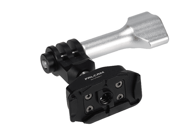 FALCAM F22&F38 rótula de bola de anclaje rápido para cámaras de acción (negra)