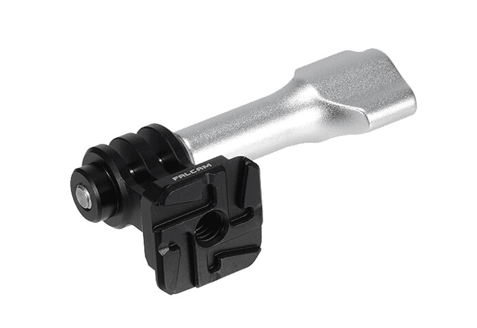 FALCAM F22 placa de anclaje rápido para cámaras de acción (negro)