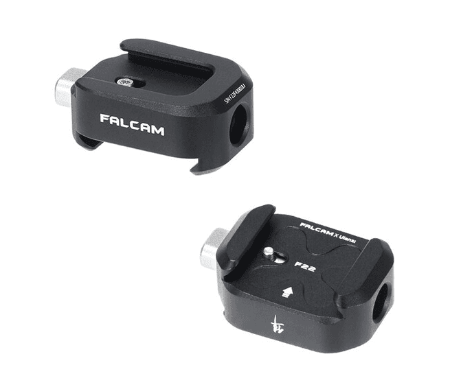 FALCAM F22 base de montaje con zapata fría (negro)