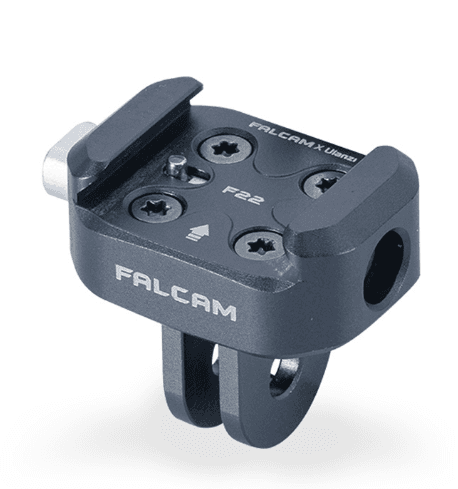 FALCAM F22 base de anclaje rápido para cámaras de acción (negro)