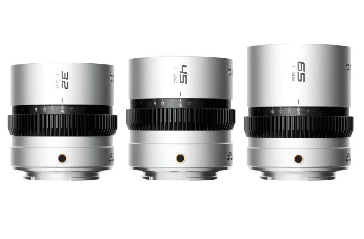 Blazar Beetle 1.33X Full Frame Pancake Anamorphic 3 Lens Set (Z Mount)