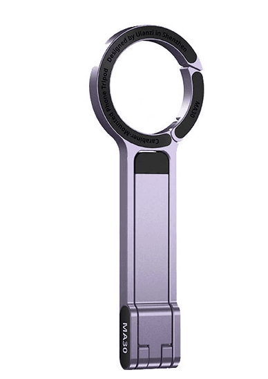 Ulanzi MA30 Carabiner-Mounted Phone Tripod(Lavender)