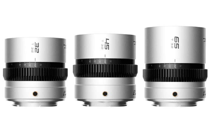 Blazar Beetle 1.33X Full Frame Pancake Anamorphic 3 Lens Set (L Mount)