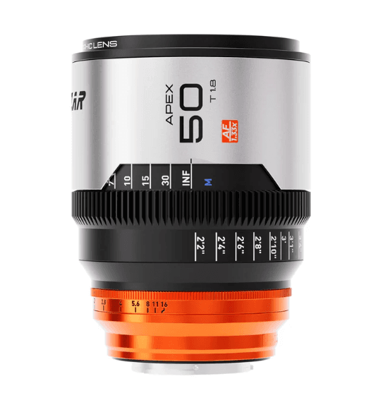 Blazar Blazar Apex 50mm T1.8 1.33X S35 Auto-Focus Anamorphic Lens (L Mount)