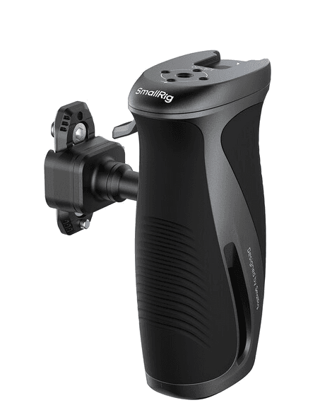 SmallRig Rotating Side Handle with "HawkLock" H21 Quick Release NATO Clamp 6405