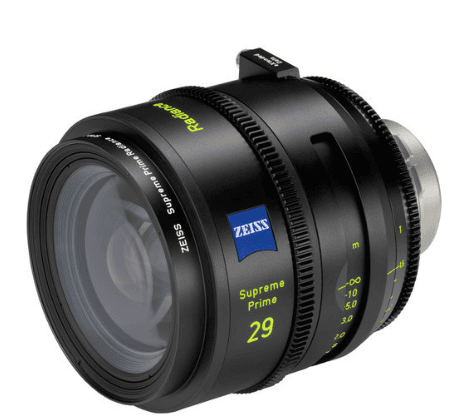 Zeiss Supreme Prime Radiance 29/T1.5 PL Meter lens