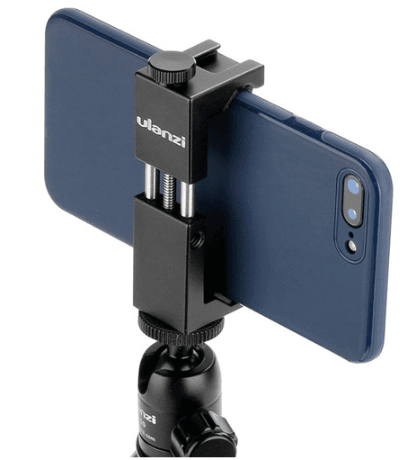 Ulanzi ST-02S IronMan II Phone Tripod Mount(Black) V2