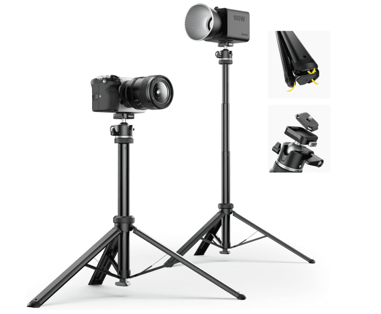 Ulanzi MT93 Auto-Open Tripod with Uka Ball Head