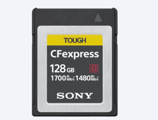 Sony CFexpress Type B 128GB R1700/W1480