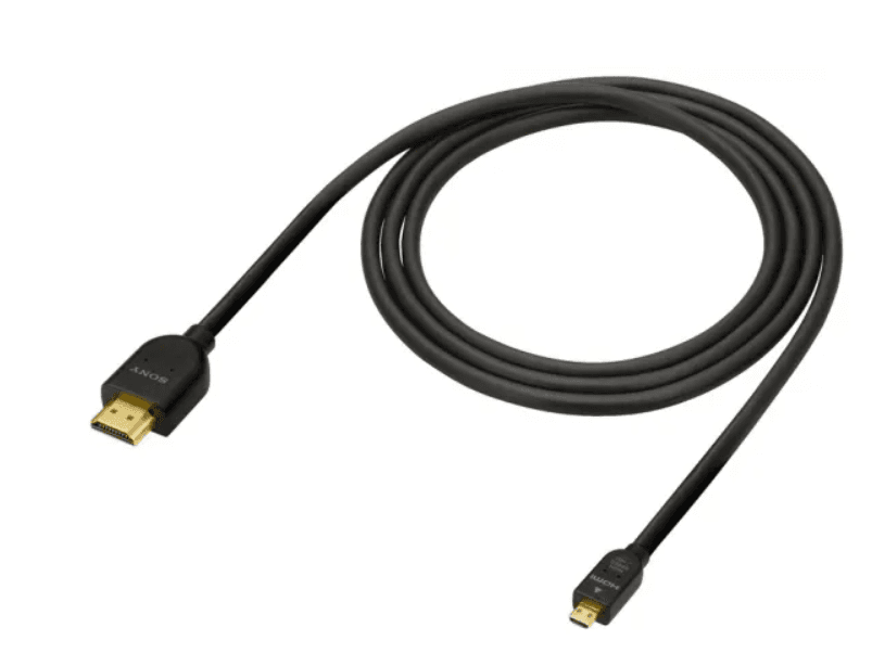 Sony 1.5M LONG HORIZONTAL MICRO HDMI CABLE