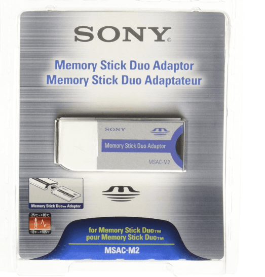Sony MEMORY STICK PRO DUO ADAPTOR