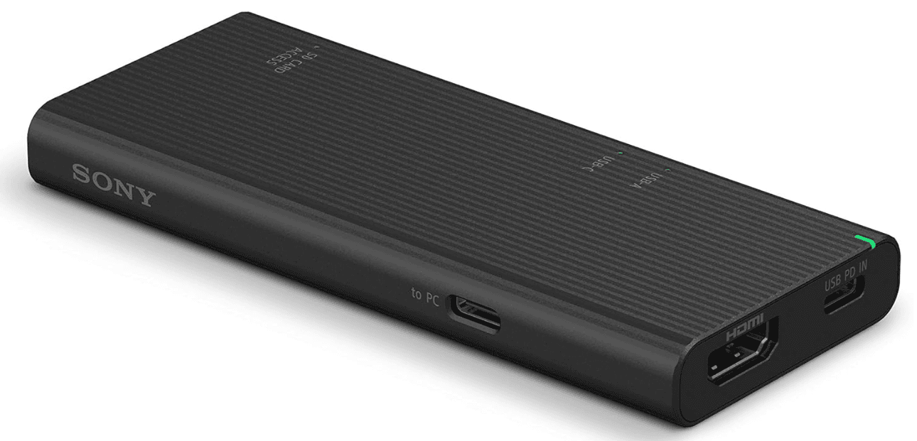 Sony Crh UHS-II card reader writer, USB Hub
