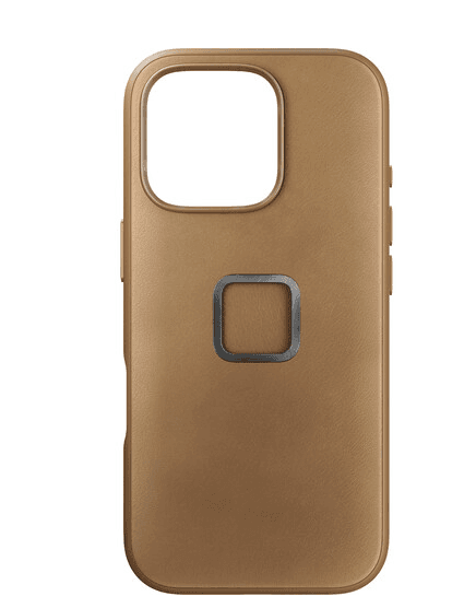 Peak Design Mobile Everyday Clarino Case iPhone 16 Pro Tan