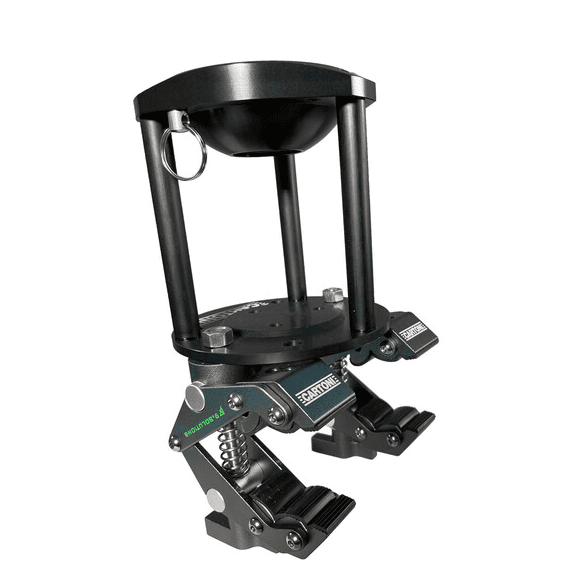 Cartoni Rail Clamp Head Support for 75/100mm bowl base heads