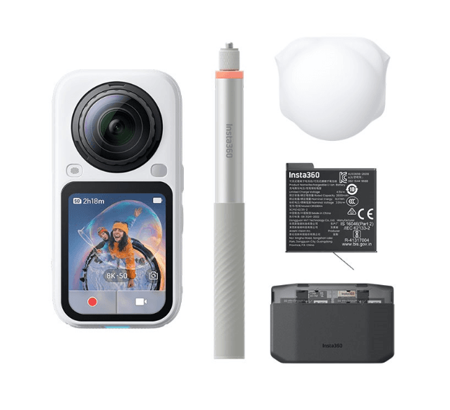 Insta360 X6 Essentials Bundle (White)