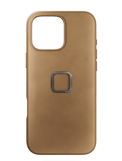 Peak Design Mobile Everyday Clarino Case iPhone 16 Pro Max Tan