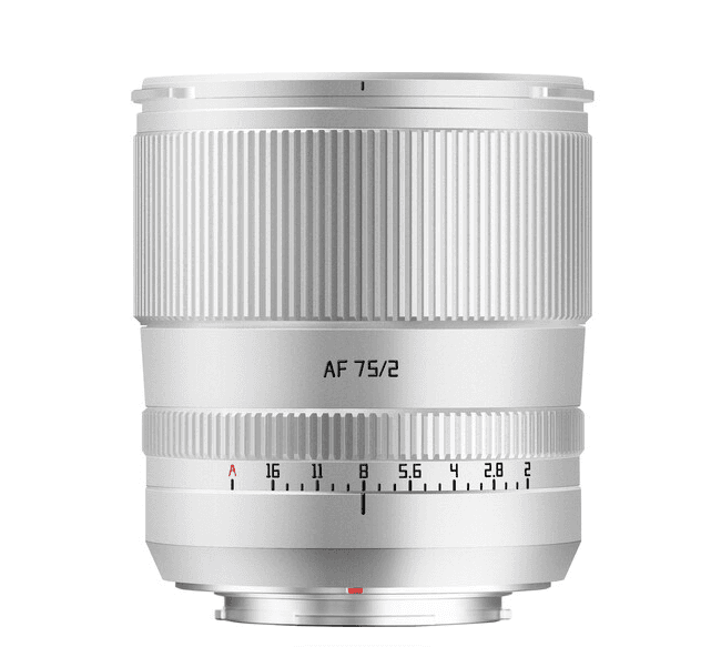 TTArtisan AF75mm F2 Fuji X Silver