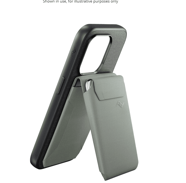 Peak Design Mobile Wallet Stand Sage