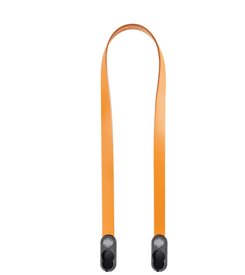 Peak Design Form Leather Camera Strap Neck - Amber