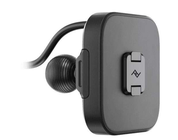 Peak Design Motorcycle Mount - 20mm Ball Adapter - Charging - Black