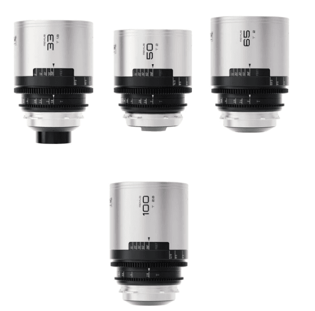 Remus 33/50/65/100mm 4-lens bundle
