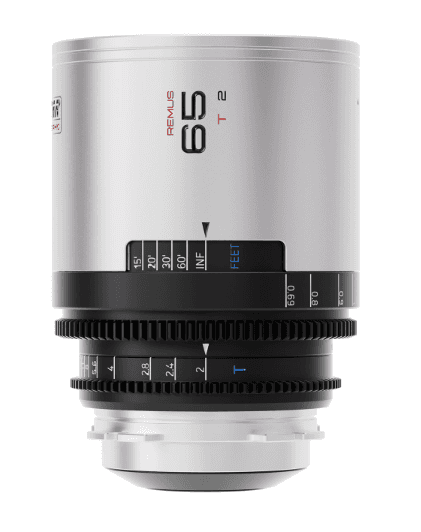 BLAZAR Remus 65mm 1.5X Anamorphic Lens PL Mount (Silver Flare)