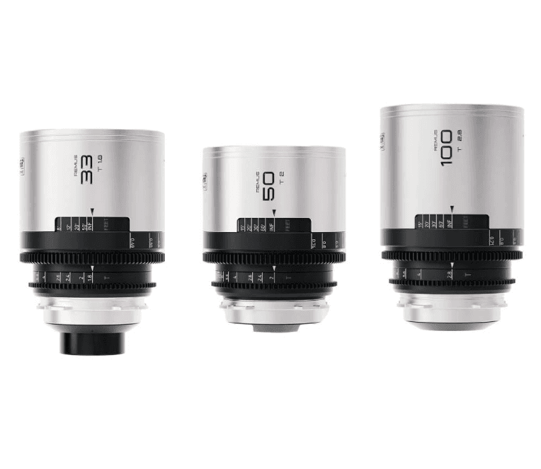 BLAZAR Remus 1.5x Full Frame Anamorphic 3 Lens Set 33/50/100mm (PL Mount)