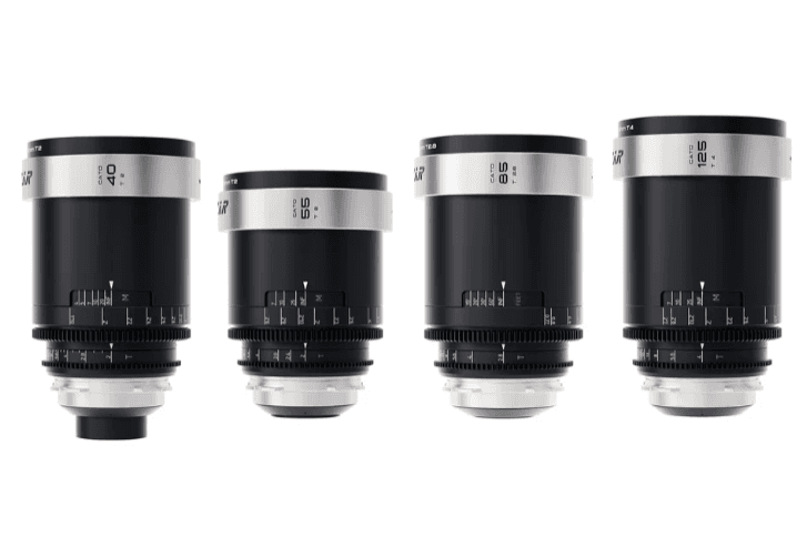 Blazar Cato 2X Full Frame Anamorphic 40/55/85/125mm 4-lens Set