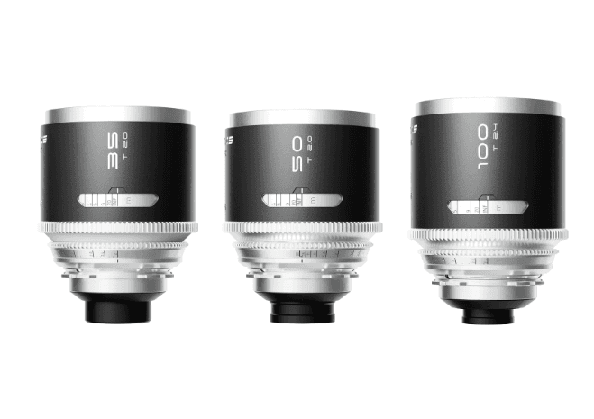 Blazar MANTIS 1.33X Full Frame Anamorphic 35/50/100mm 3-lens Set
