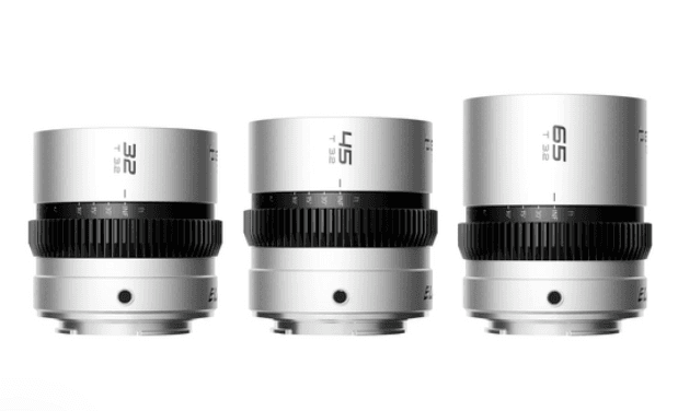 Blazar Beetle 1.33X Full Frame Pancake Anamorphic 3 Lens Set (E Mount)