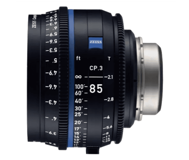 ZEISS CP.3 85/T2.1 E meter lens