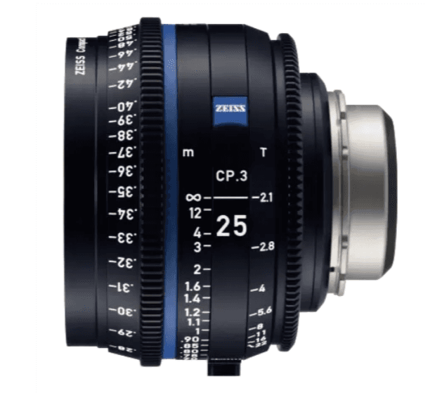 ZEISS CP.3 25/T2.1 EF meter lens