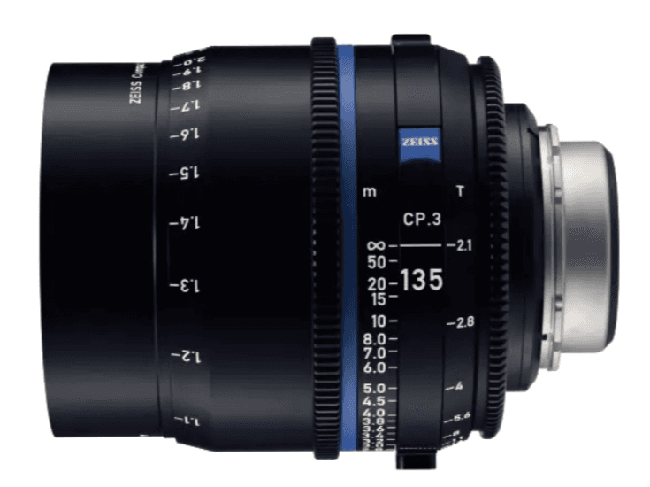 ZEISS CP.3 135/T2.1 EF meter lens