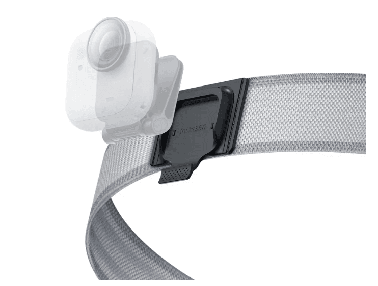 Insta360 GO Ultra Easy Clip Headband (Grey)