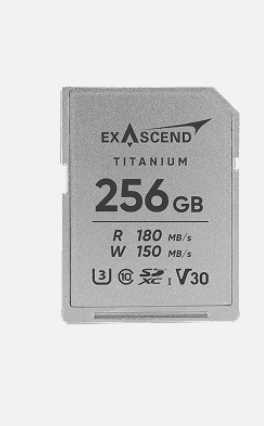 Exascend Titanium SDXC UHS-I V30 256GB