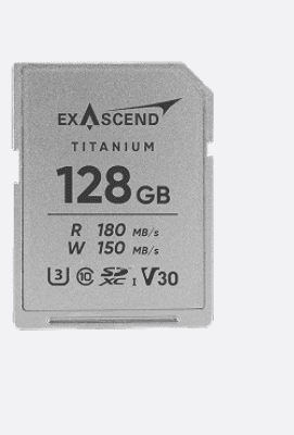 Exascend Titanium SDXC UHS-I V30 128GB
