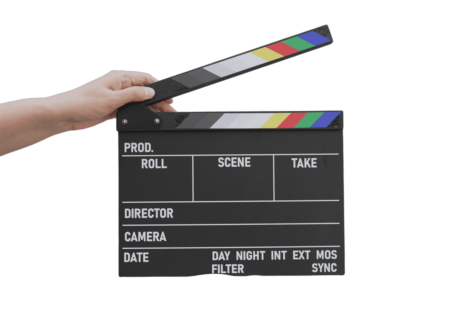 LightsUp Black Clapperboard