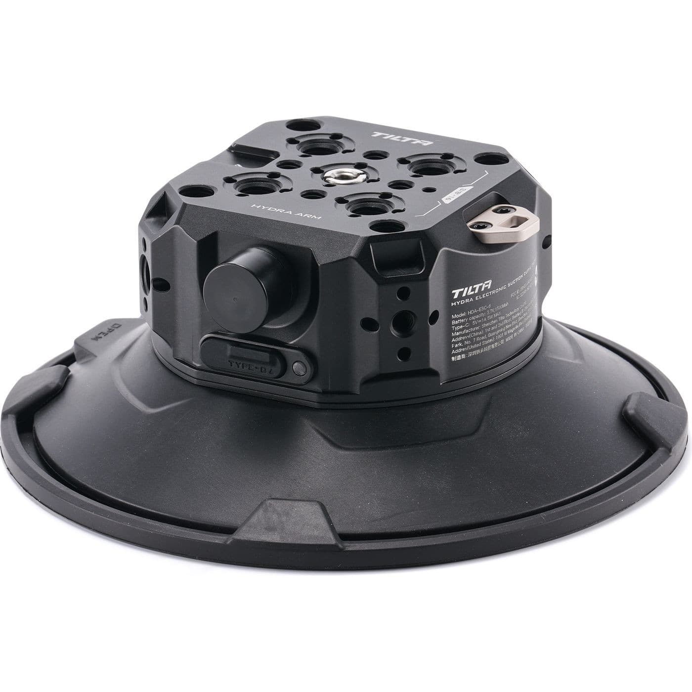 Hydra Electronic Suction Cup (6 Inch)(with Internal Batteries)