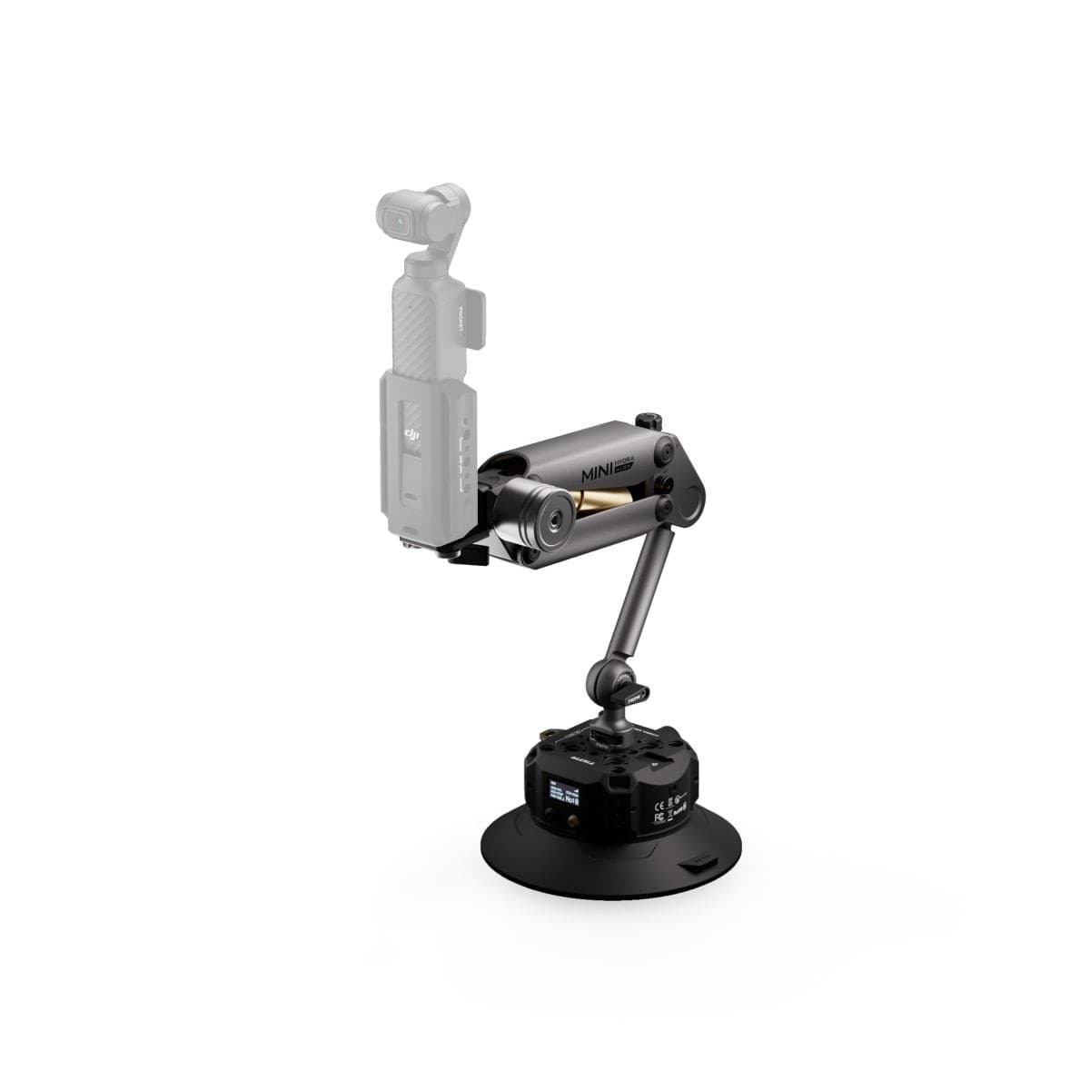 Tilta Hydra Alien Mini Electronic Suction Cup (6″) Kit - Titanium Gray(with Internal Batteries)
