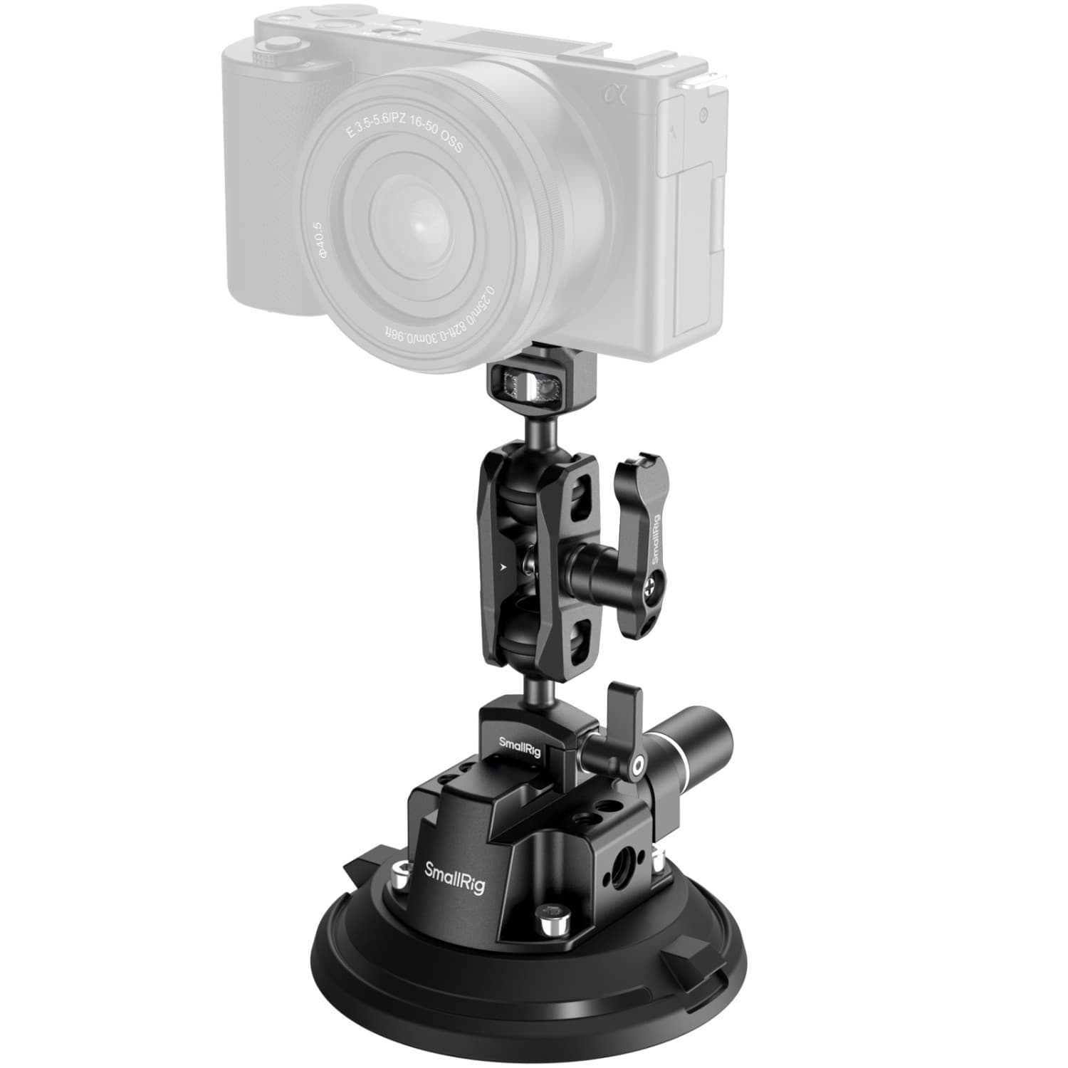 SmallRig 4" Suction Cup Camera Mount Kit for Vehicle Shooting 4236C