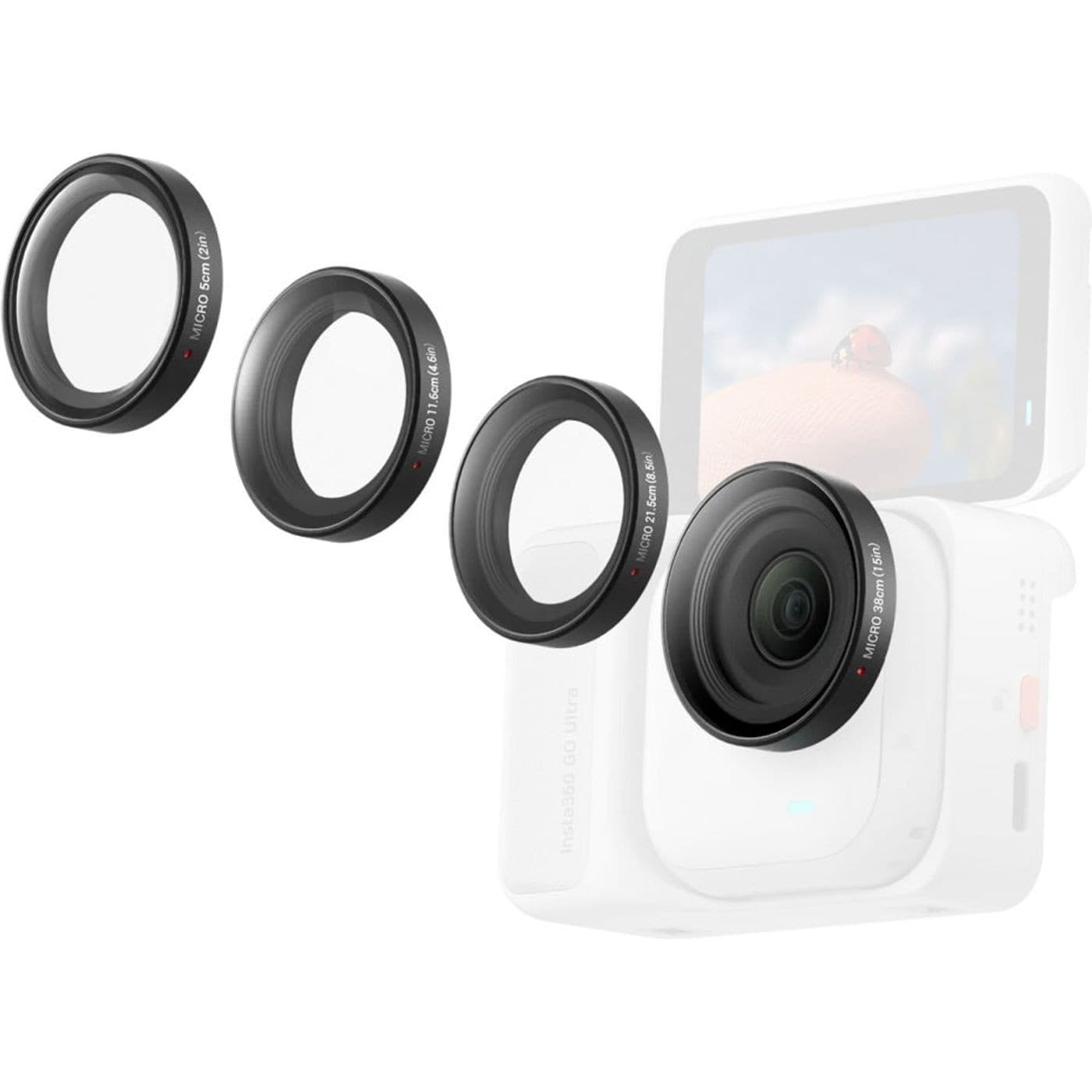 Insta360 GO Ultra Micro Lens Kit – sada makro čoček