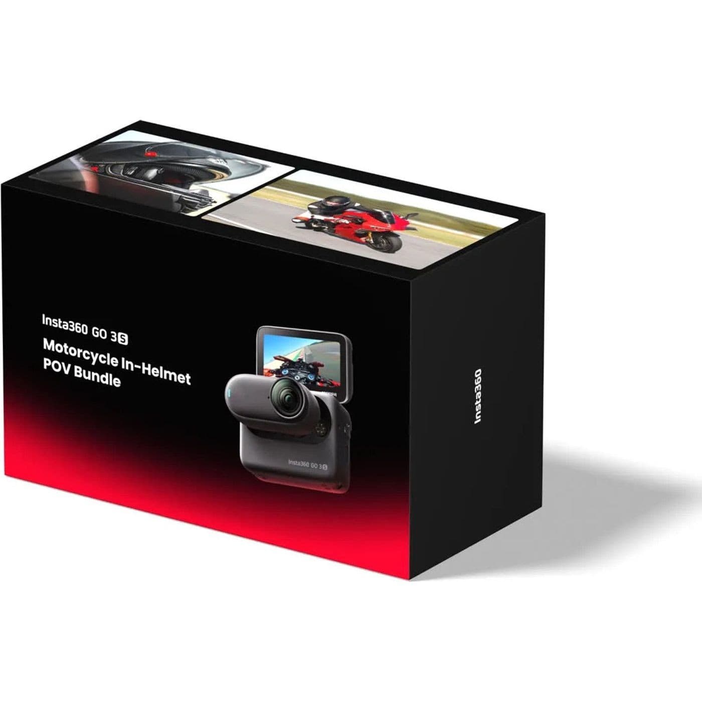 Insta360 GO 3S 128 GB – Motorcycle In-Helmet POV bundle