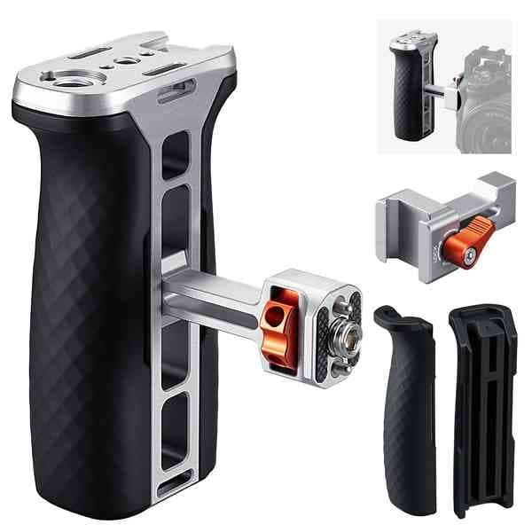 K&F Concept boční rukojeť na kameru se závity 1/4" a 3/8"