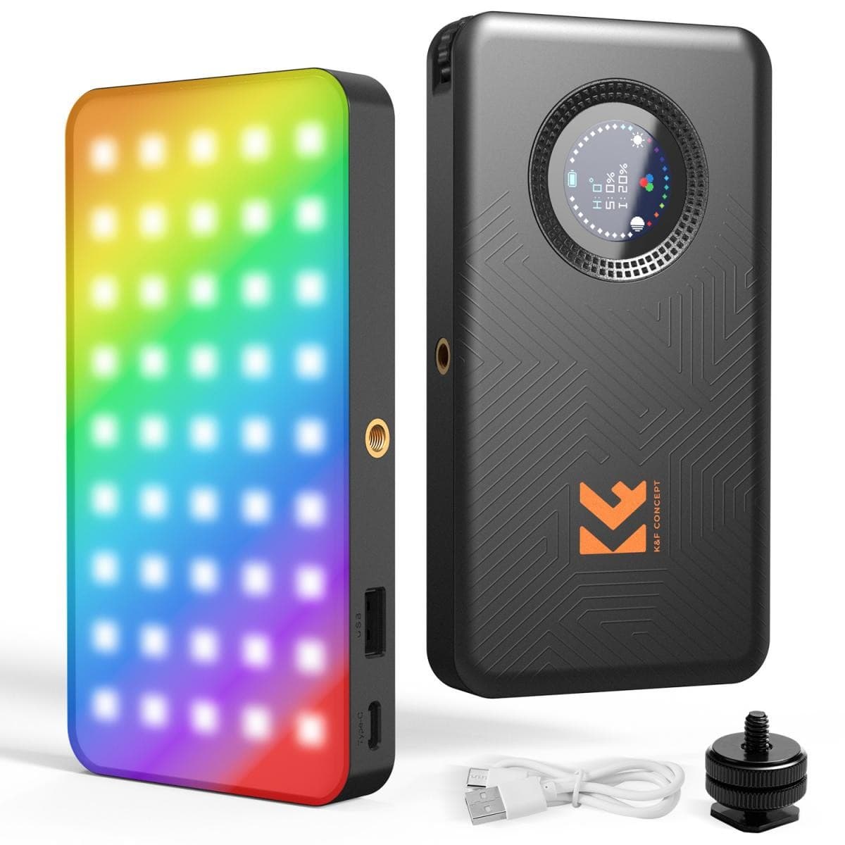 K&F 12W RGB Photography Fill Light