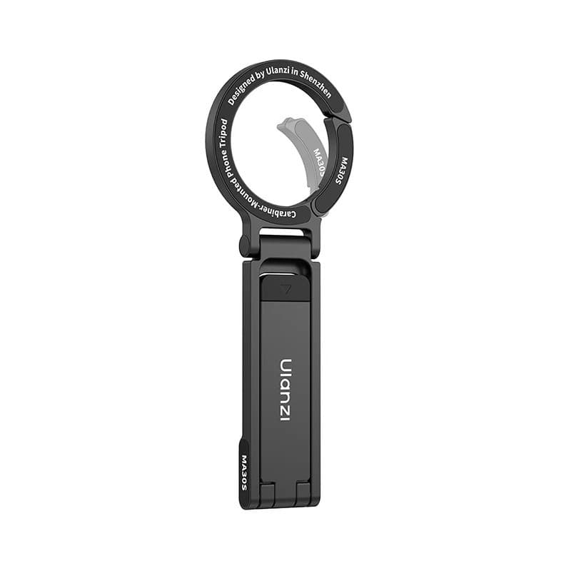 Ulanzi MA30S trípode magnético para móvil con mosquetón, 8 mm, negro