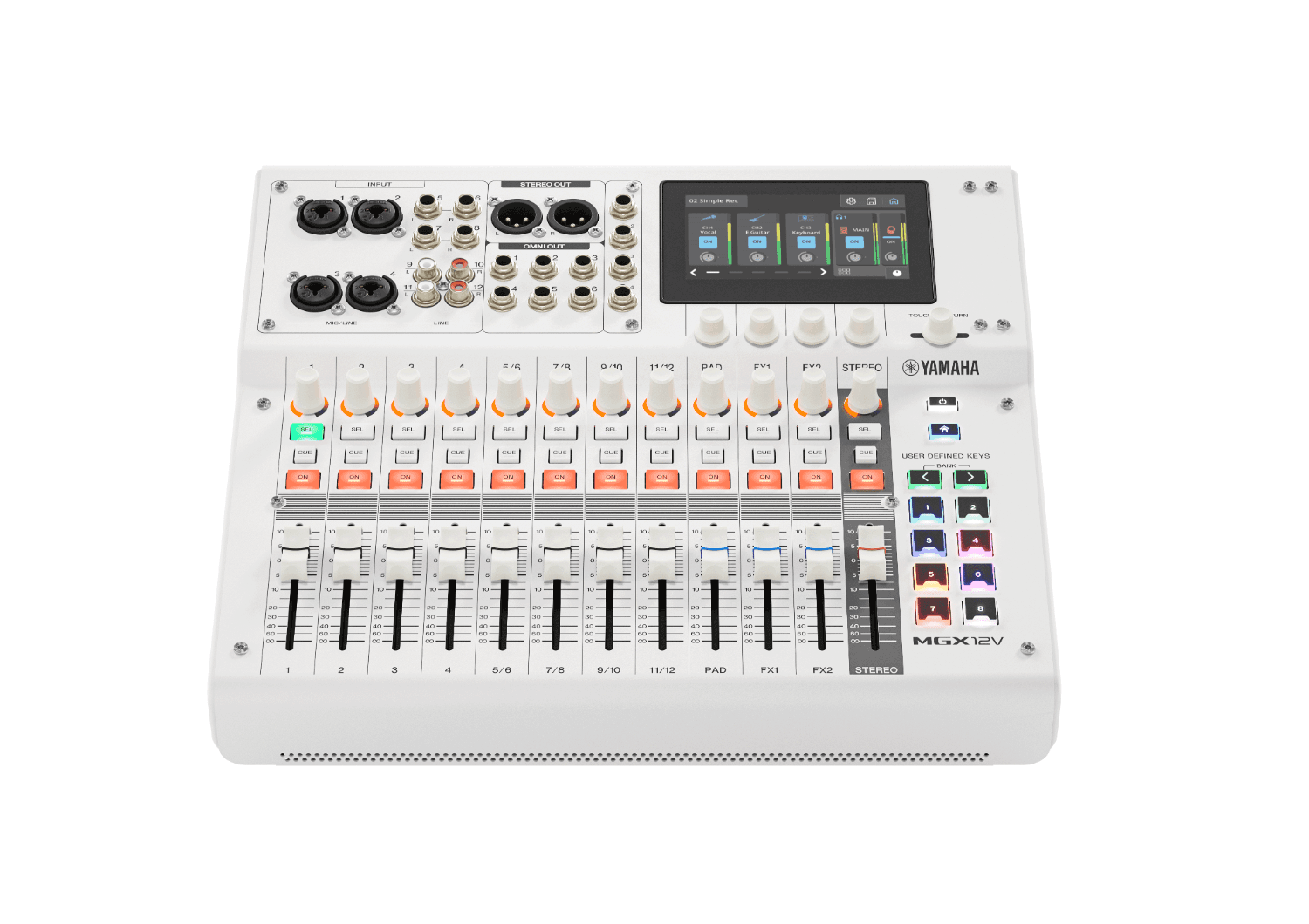 Yamaha MGX12V White