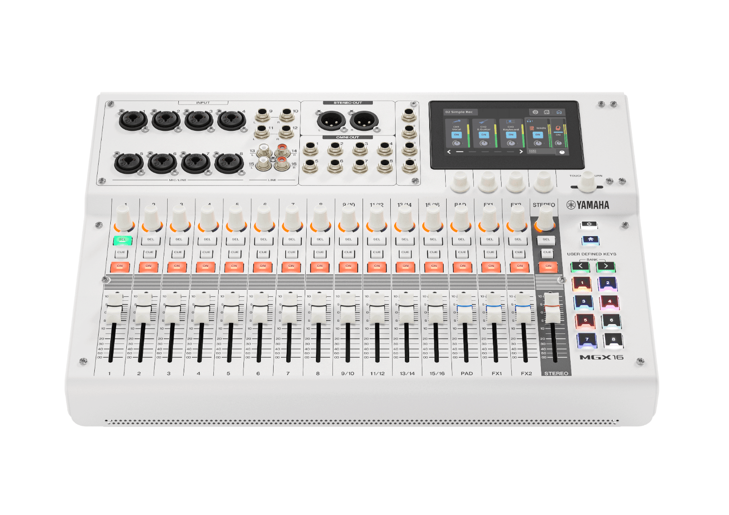 Yamaha MGX16 White